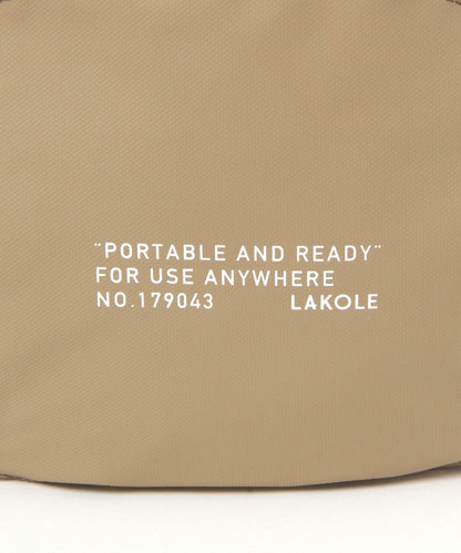 【LAKOLE】防潑水WR 手提隨身包