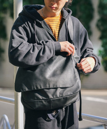 【RAGEBLUE】 復古街頭掀蓋斜背包