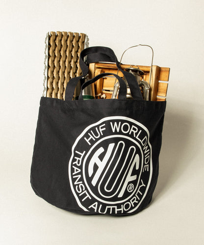 【HUF】 TOKEN藝術印花托特包 帆布包  大容量