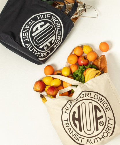 【HUF】 TOKEN藝術印花托特包 帆布包  大容量