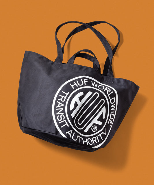 【HUF】 TOKEN藝術印花托特包 帆布包  大容量