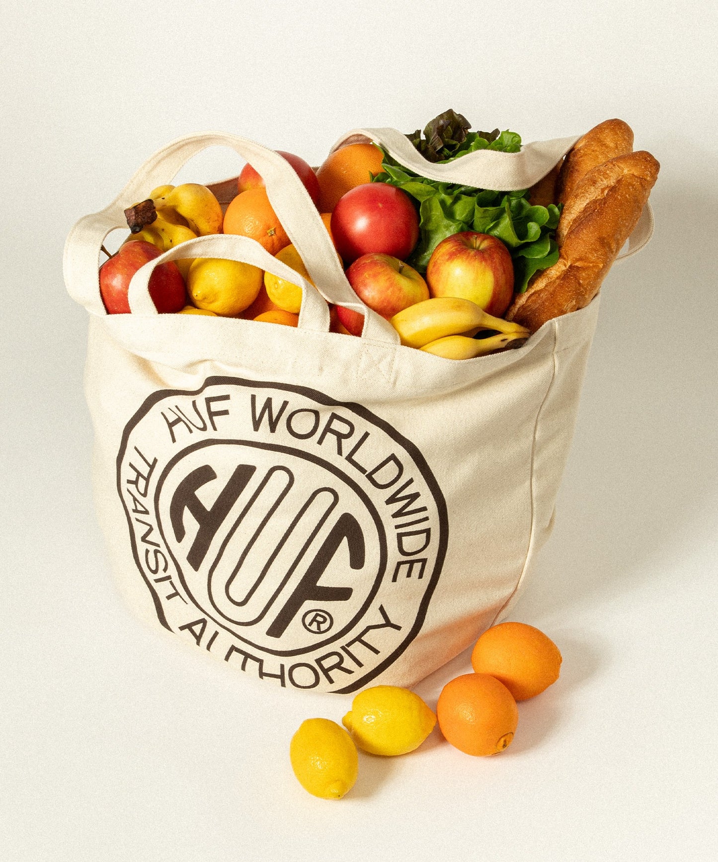 【HUF】 TOKEN藝術印花托特包 帆布包  大容量