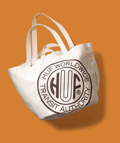 【HUF】 TOKEN藝術印花托特包 帆布包  大容量