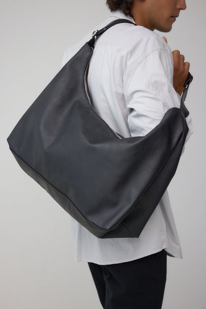 【AZUL】2WAY 復古風仿皮大容量肩背包 托特包 斜背包