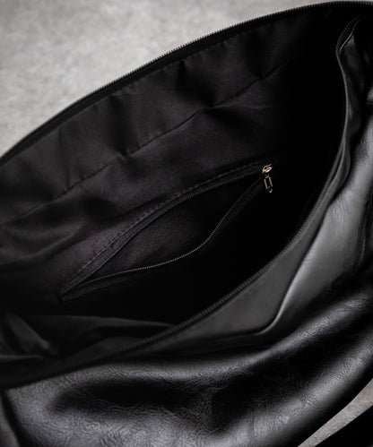 【Rocky Monroe】PU皮革大容量肩背包