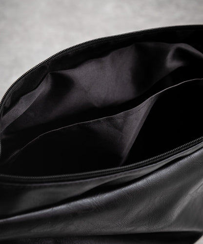 【Rocky Monroe】PU皮革大容量肩背包