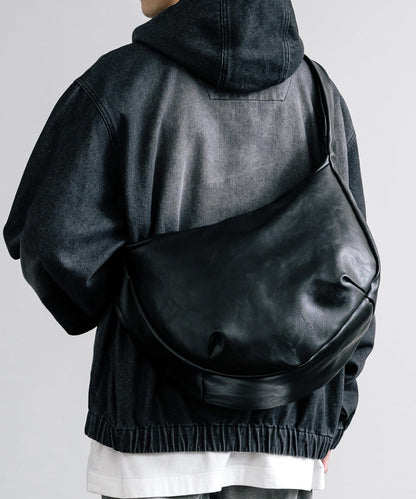 【Rocky Monroe】PU皮革大容量肩背包