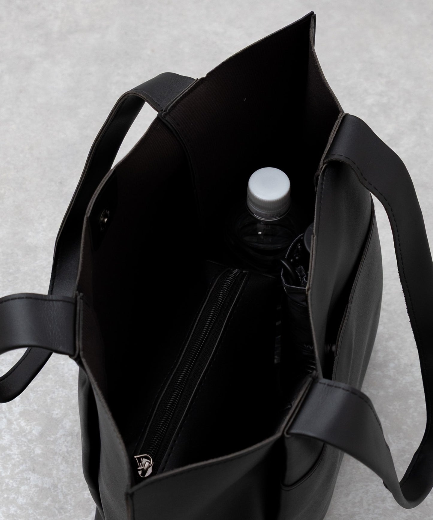 【Rocky Monroe】PU皮革 單肩托特包+收納小包套裝