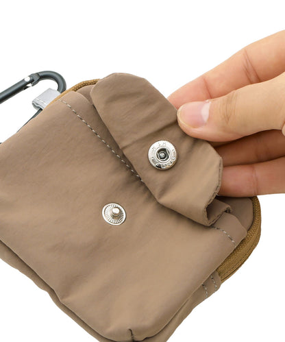 【3COINS】現貨🔥  MIL撞色多功能收納包 零錢包 XS