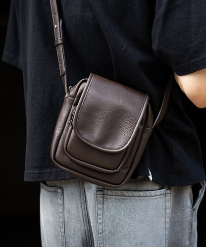 【SINSS】 極簡PU皮革迷你肩背包