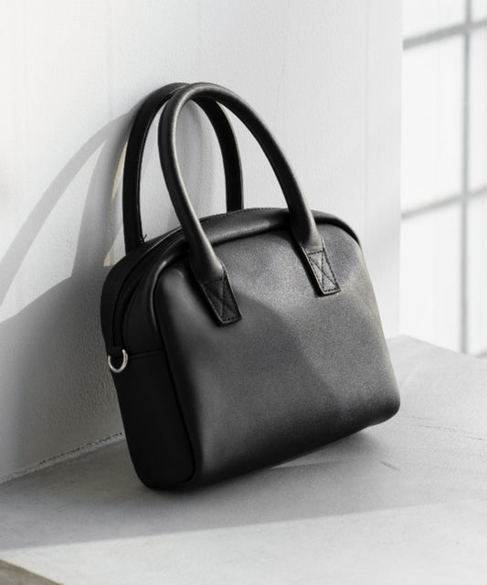 𝙈𝙊𝙆𝙐.®｜【SINSS】現貨🔥  質感PU皮革兩用波士頓包 手提包【 2色 】