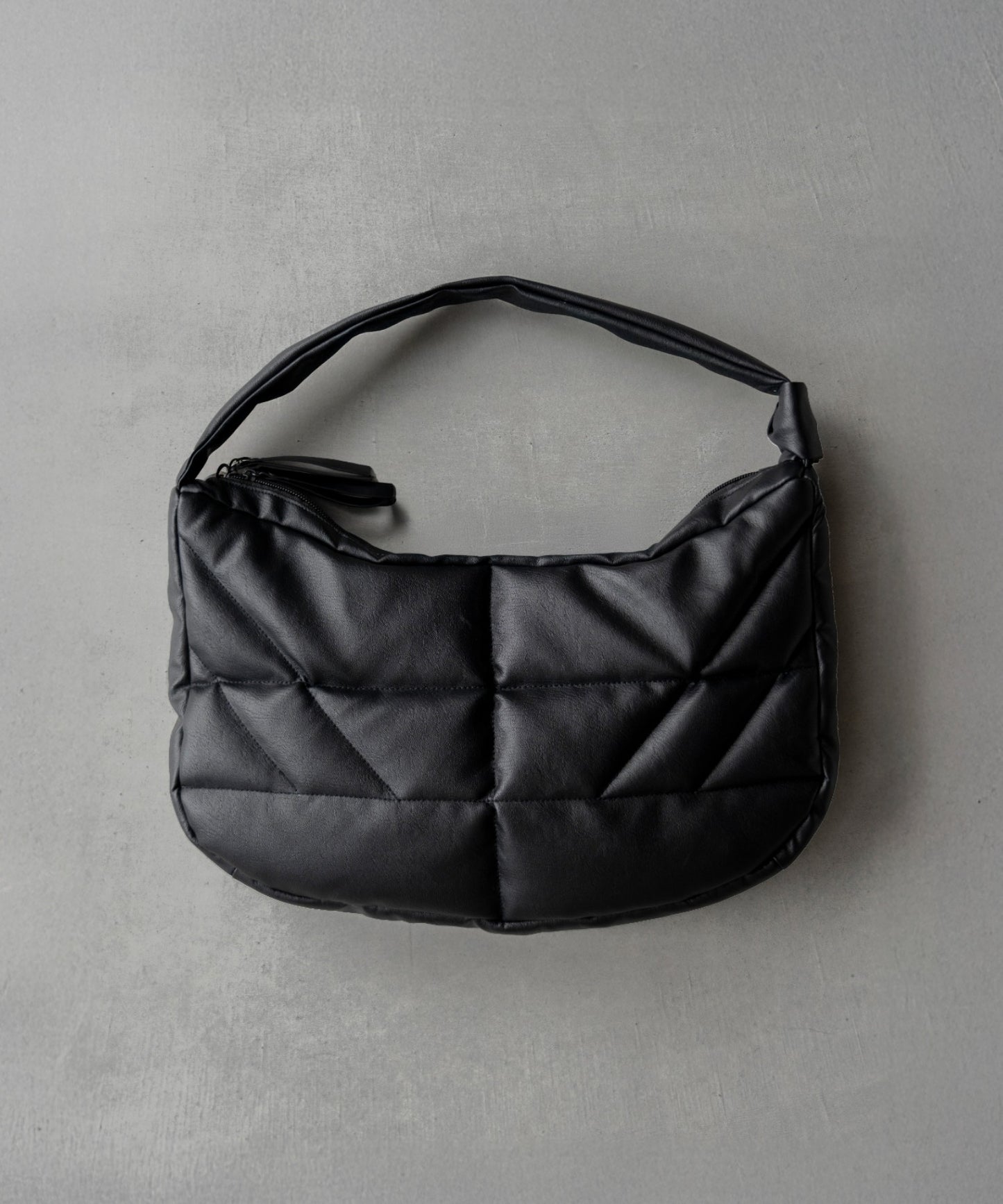 【SINSS】 酷黑質感PU皮革單肩包