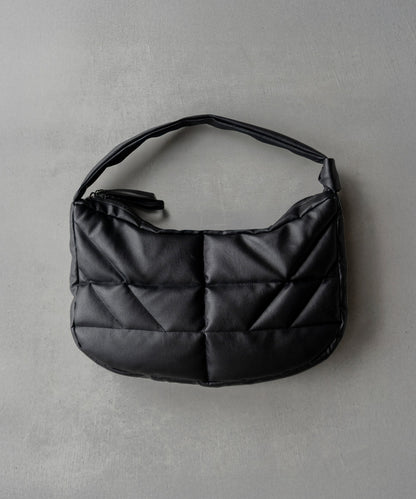 【SINSS】 酷黑質感PU皮革單肩包