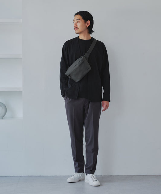 【GLR】CIBO 壓花皮革質感腰包 胸包 斜背包