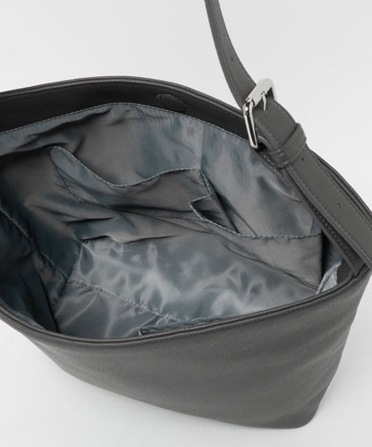 【GLR】多層收納口袋皮革單肩包 肩背包