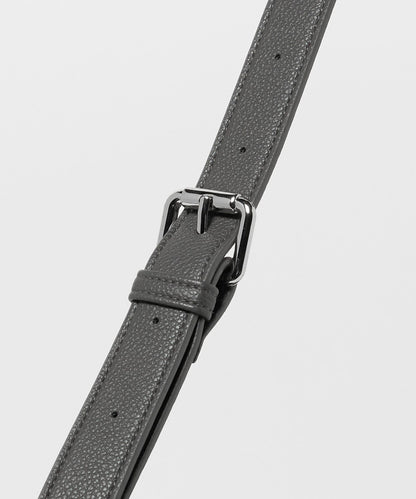 【GLR】多層收納口袋皮革單肩包 肩背包