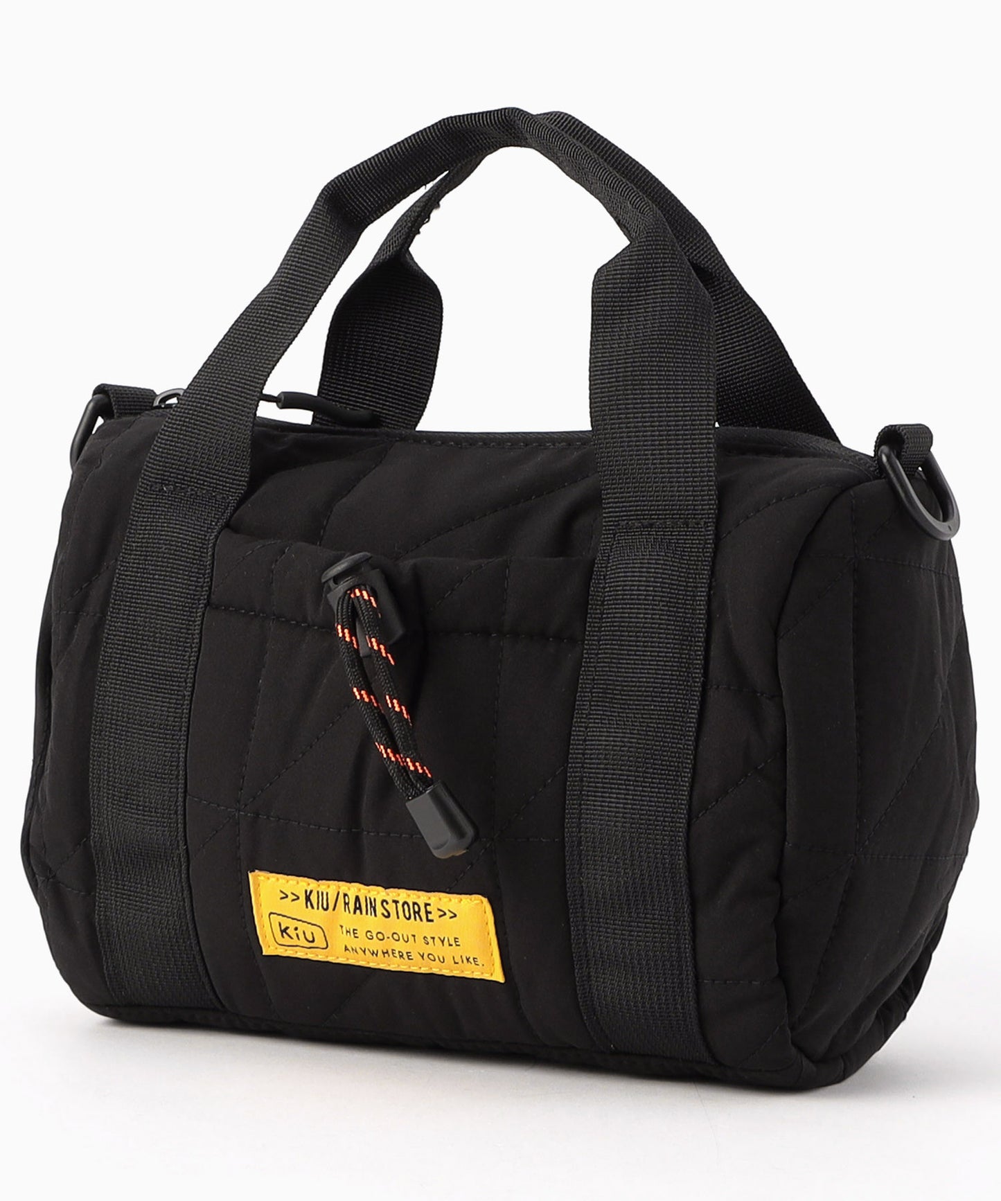 【FREAK’S STORE】KiU 方形絎縫迷你波士頓包