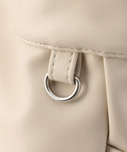 【FREAK’S STORE】仿皮革質感復古郵差包