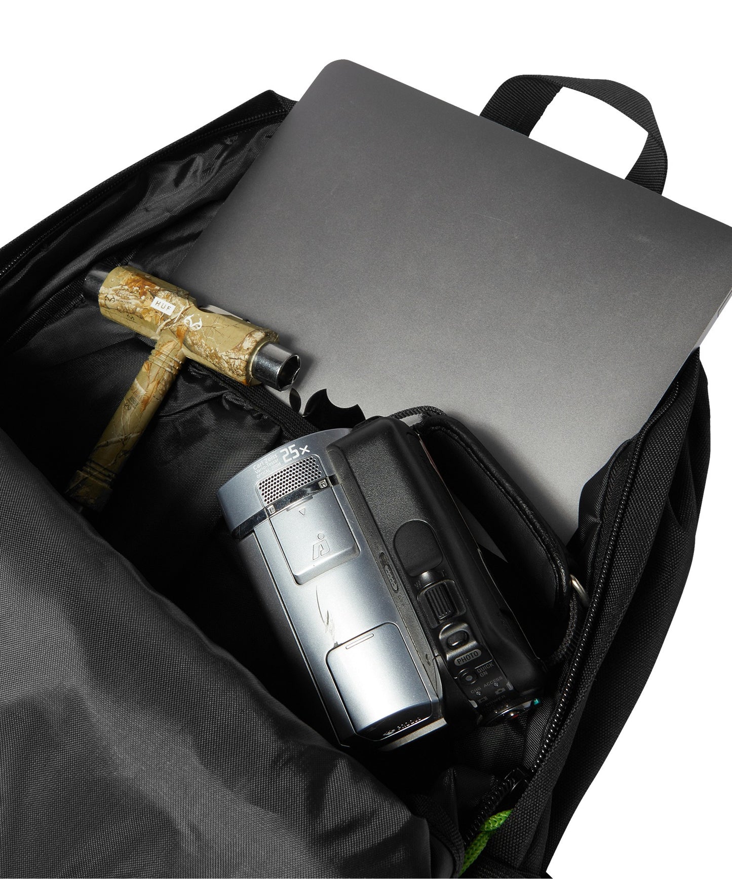 【HUF】eightynine LOGO刺繡撞色後背包