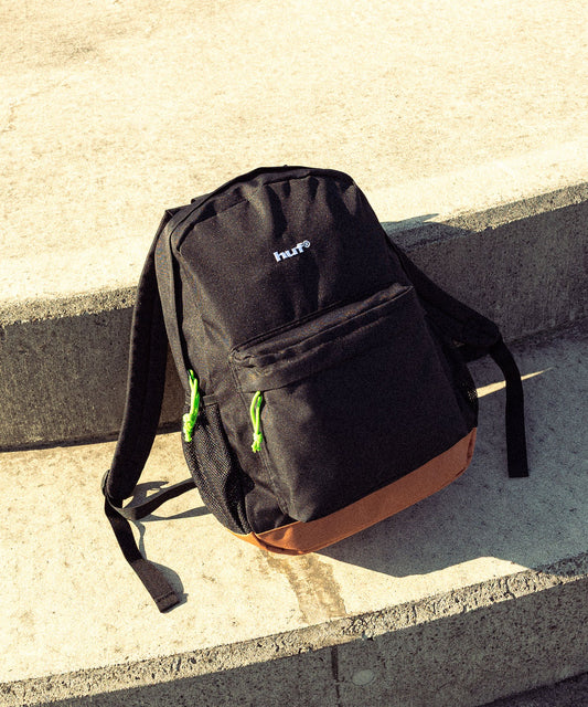 【HUF】eightynine LOGO刺繡撞色後背包