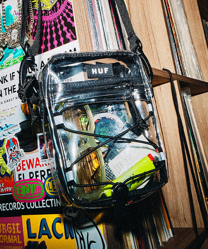 【HUF】BOWERY 網繩造型迷你側背包