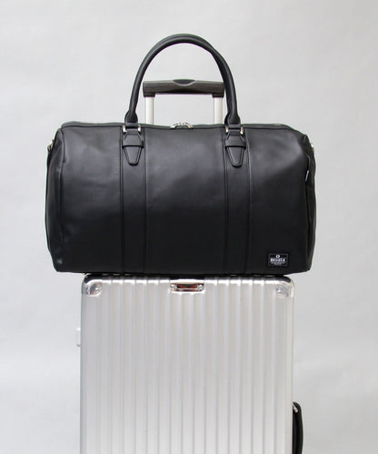 【A.M.S.】REGiSTA聯名 PU皮革成熟風波士頓包