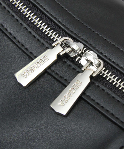 【A.M.S.】REGiSTA聯名 PU皮革成熟風波士頓包