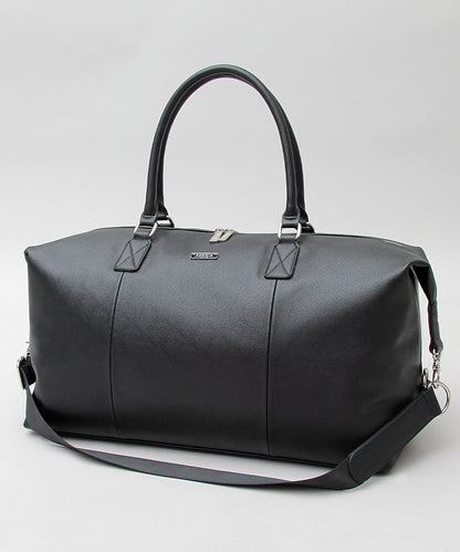 【A.M.S.】REGiSTA聯名 大容量防潑水摩洛哥皮旅行波士頓包