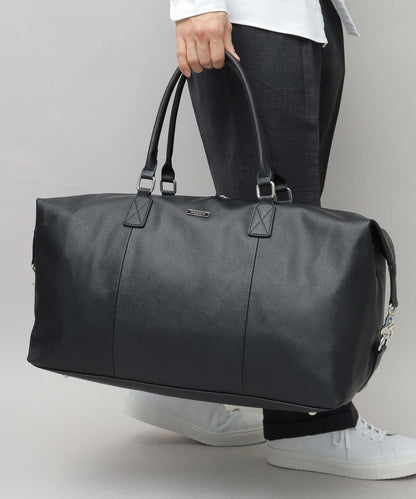 【A.M.S.】REGiSTA聯名 大容量防潑水摩洛哥皮旅行波士頓包