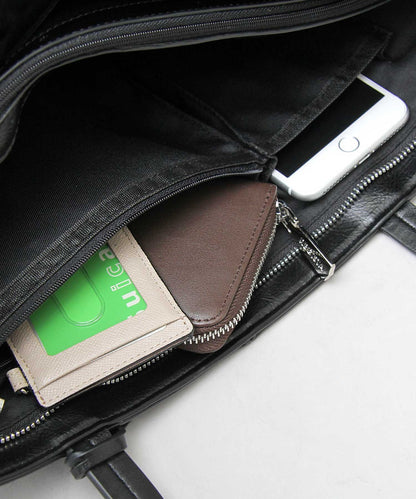 【A.M.S.】REGiSTA聯名 牛床革真皮精緻商務托特包