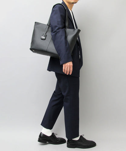 【A.M.S.】REGiSTA聯名 牛床革霧面質感真皮公事包 托特包