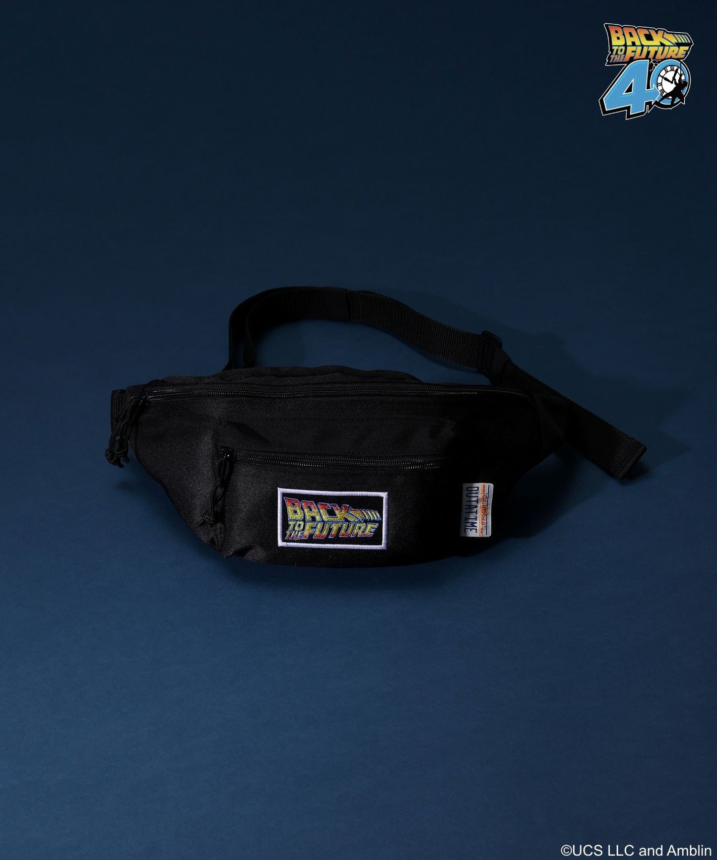 【niko and...】回到未來聯名款 刺繡腰包/胸包/斜背包