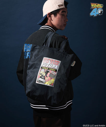 【niko and...】回到未來聯名款 插畫設計托特包