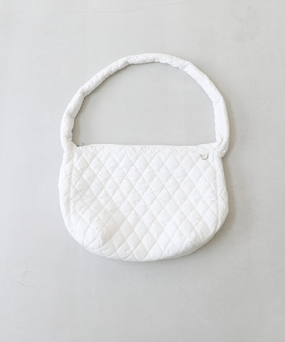 【ASTRONOMY】菱格紋絎縫超大肩背包 斜背包