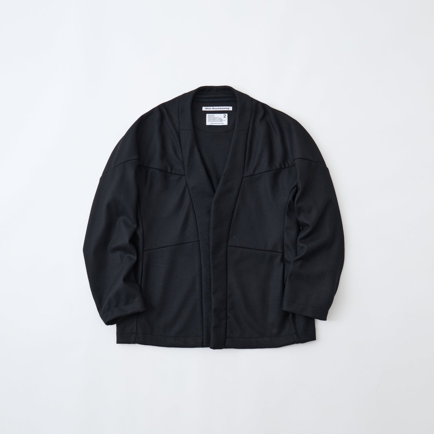 【Ｗhite Ｍountaineering】羊毛梅爾頓開衫外套