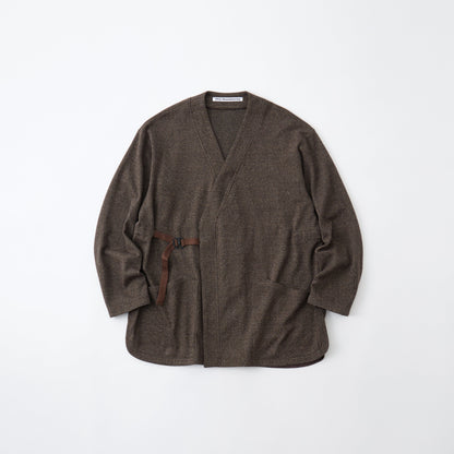 【Ｗhite Ｍountaineering】格紋和服襯衫外套