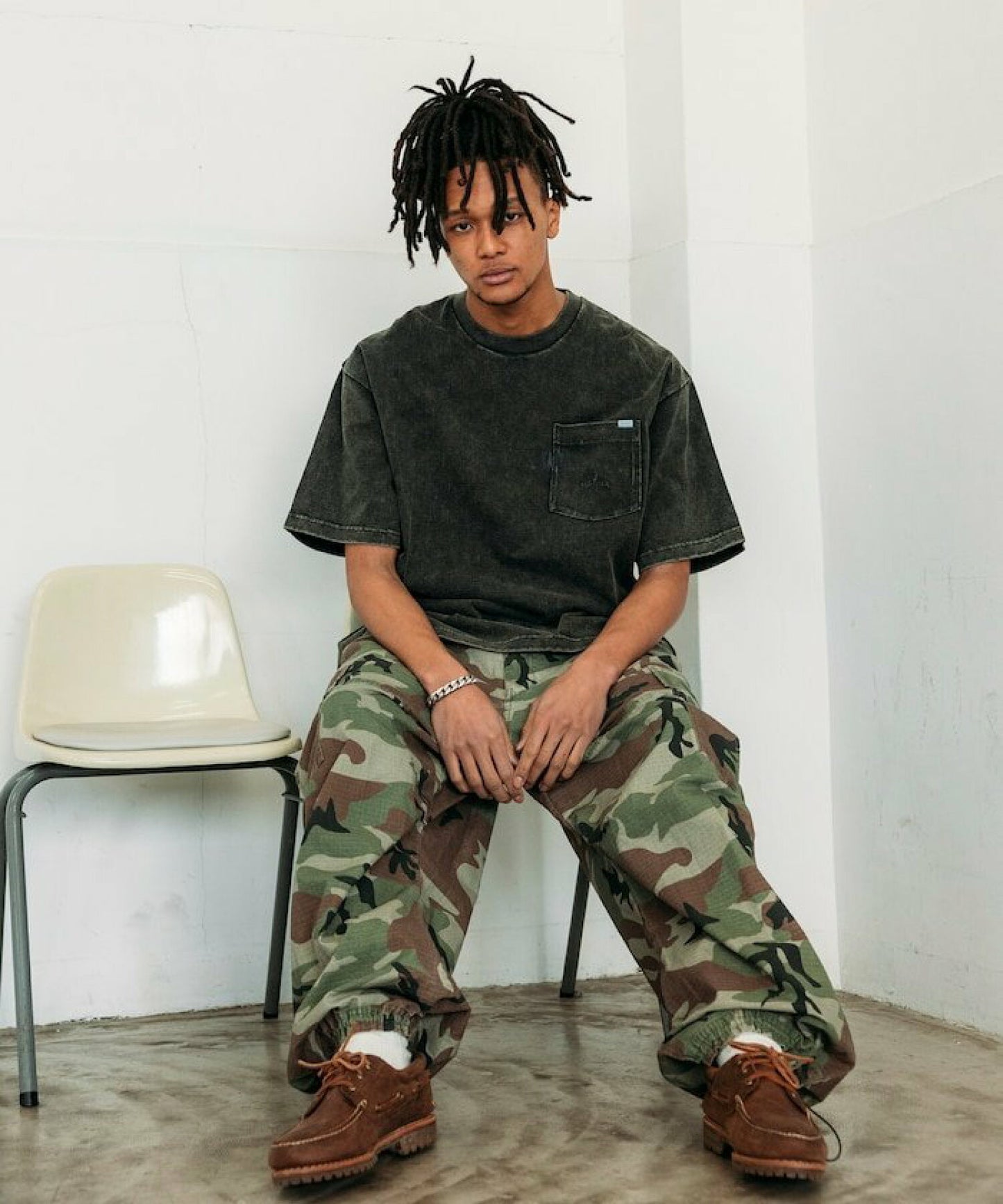 【FREAK’S STORE】厚磅水洗質感T恤 短T