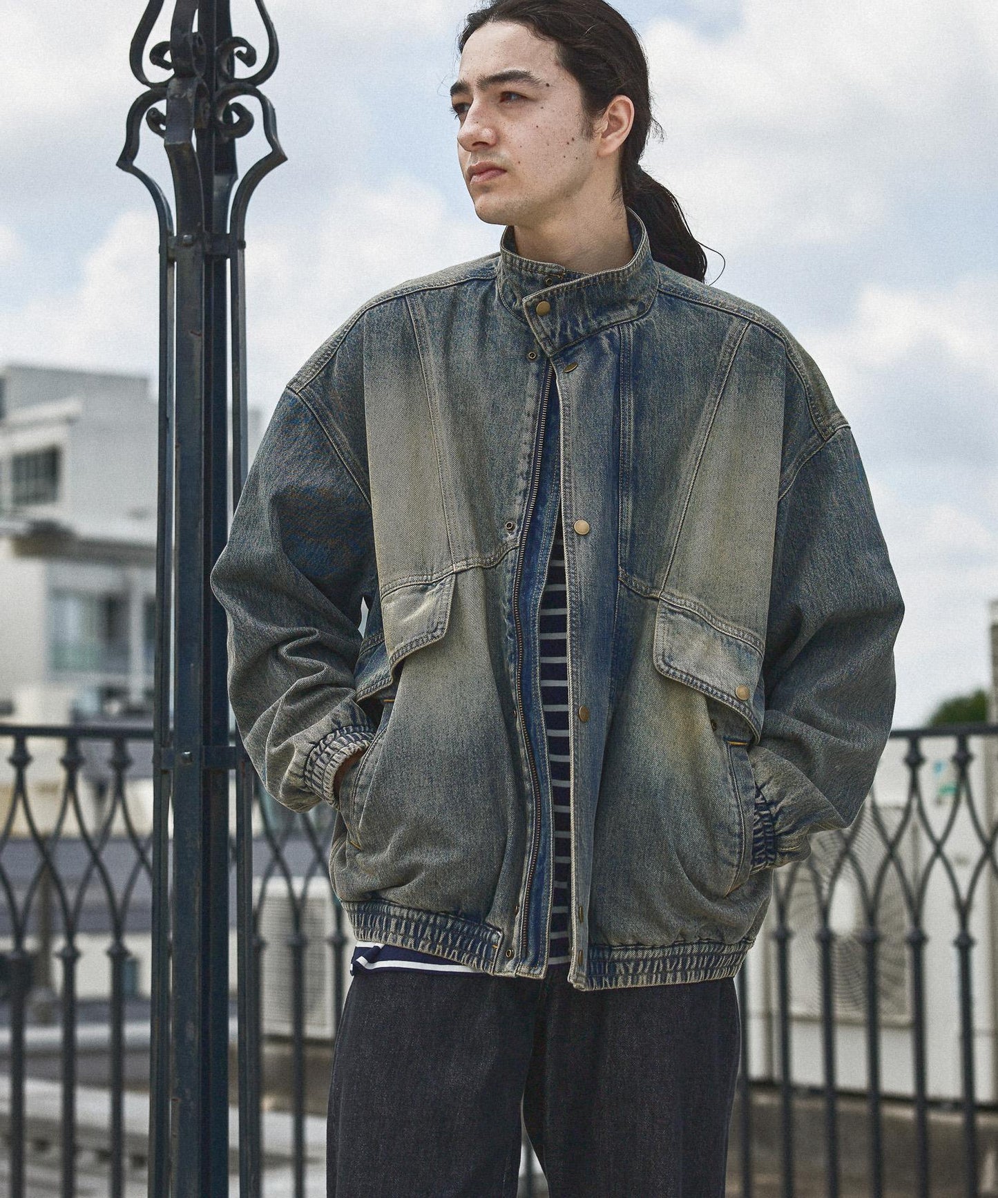 【niko and...】90年代復古丹寧夾克