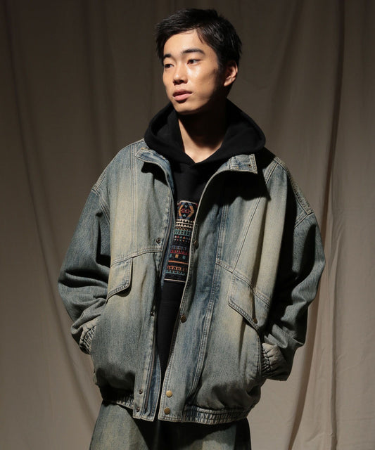 【niko and...】90年代復古丹寧夾克