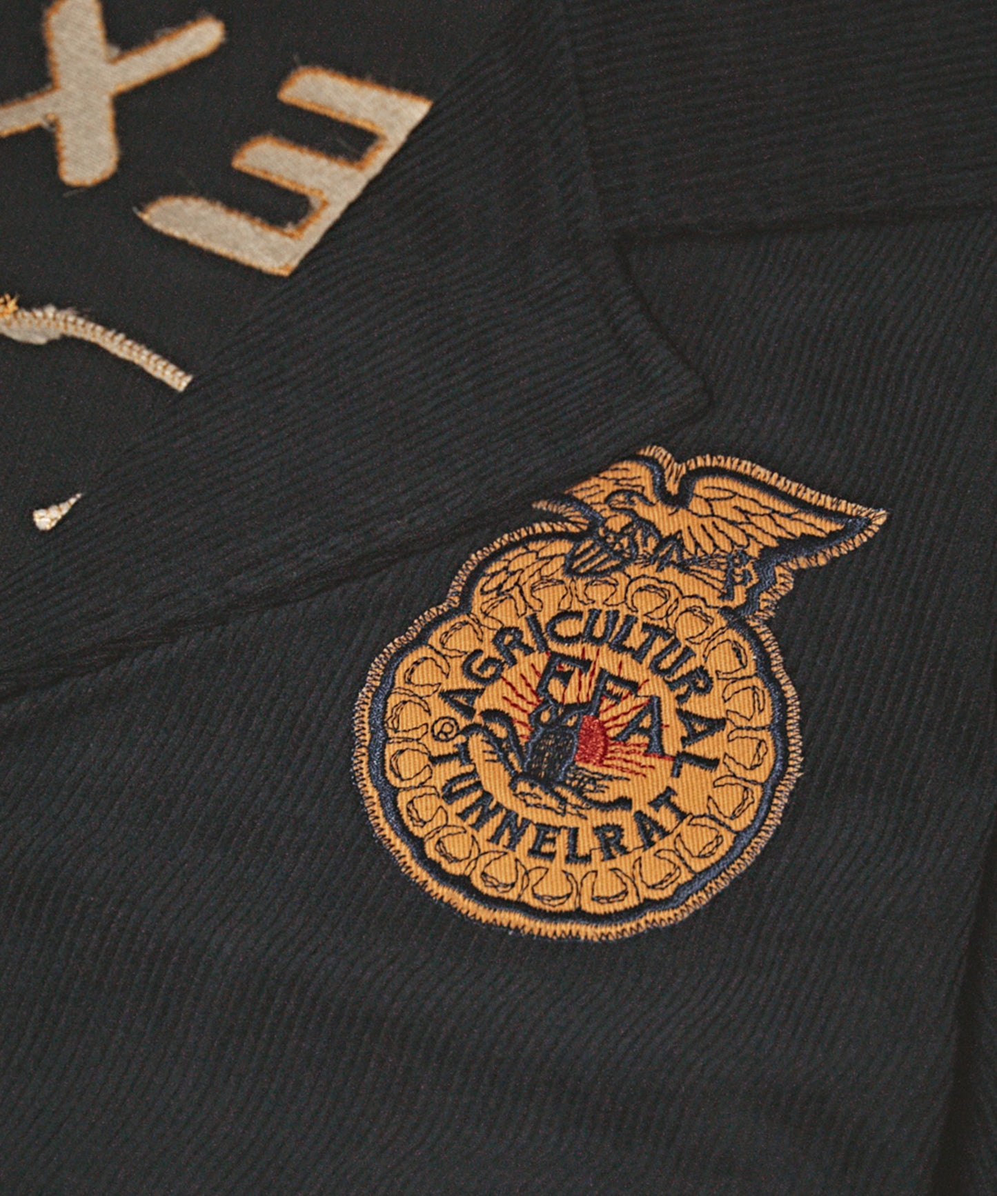 【ROOP TOKYO】ALL RUNS 刺繡拼布FFA燈芯絨夾克 外套