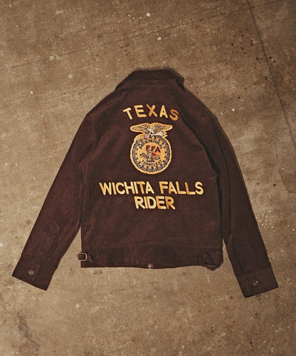 【ROOP TOKYO】ALL RUNS 刺繡拼布FFA燈芯絨夾克 外套