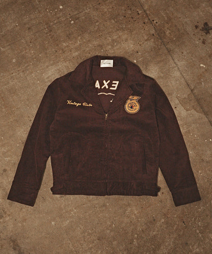 【ROOP TOKYO】ALL RUNS 刺繡拼布FFA燈芯絨夾克 外套