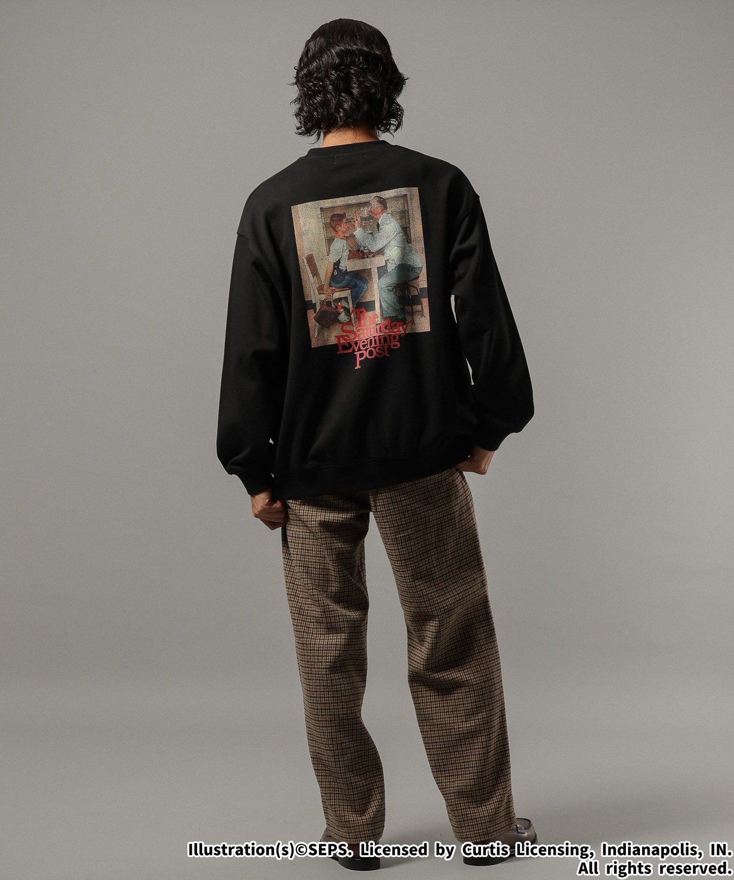 【RAGEBLUE】THE SATURDAY EVENING POST聯名印花大學T