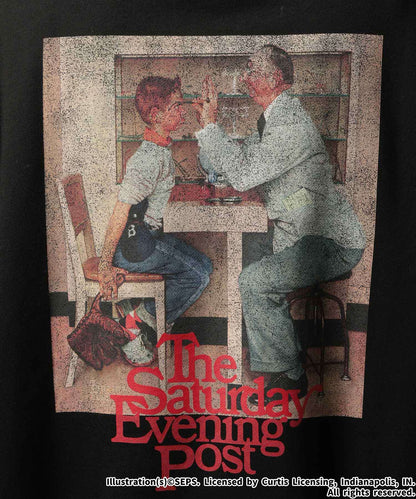 【RAGEBLUE】THE SATURDAY EVENING POST聯名印花大學T