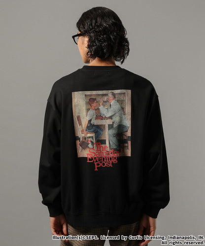 【RAGEBLUE】THE SATURDAY EVENING POST聯名印花大學T