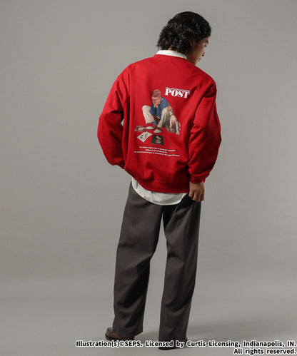 【RAGEBLUE】THE SATURDAY EVENING POST聯名印花大學T