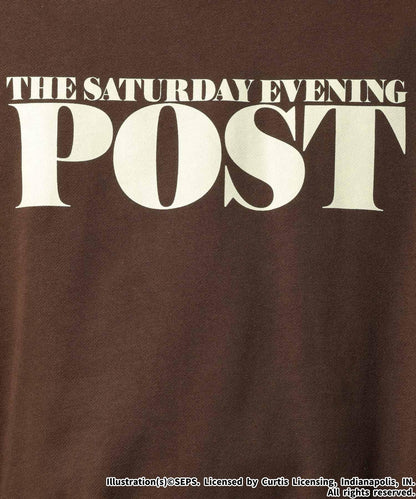 【RAGEBLUE】THE SATURDAY EVENING POST聯名印花大學T