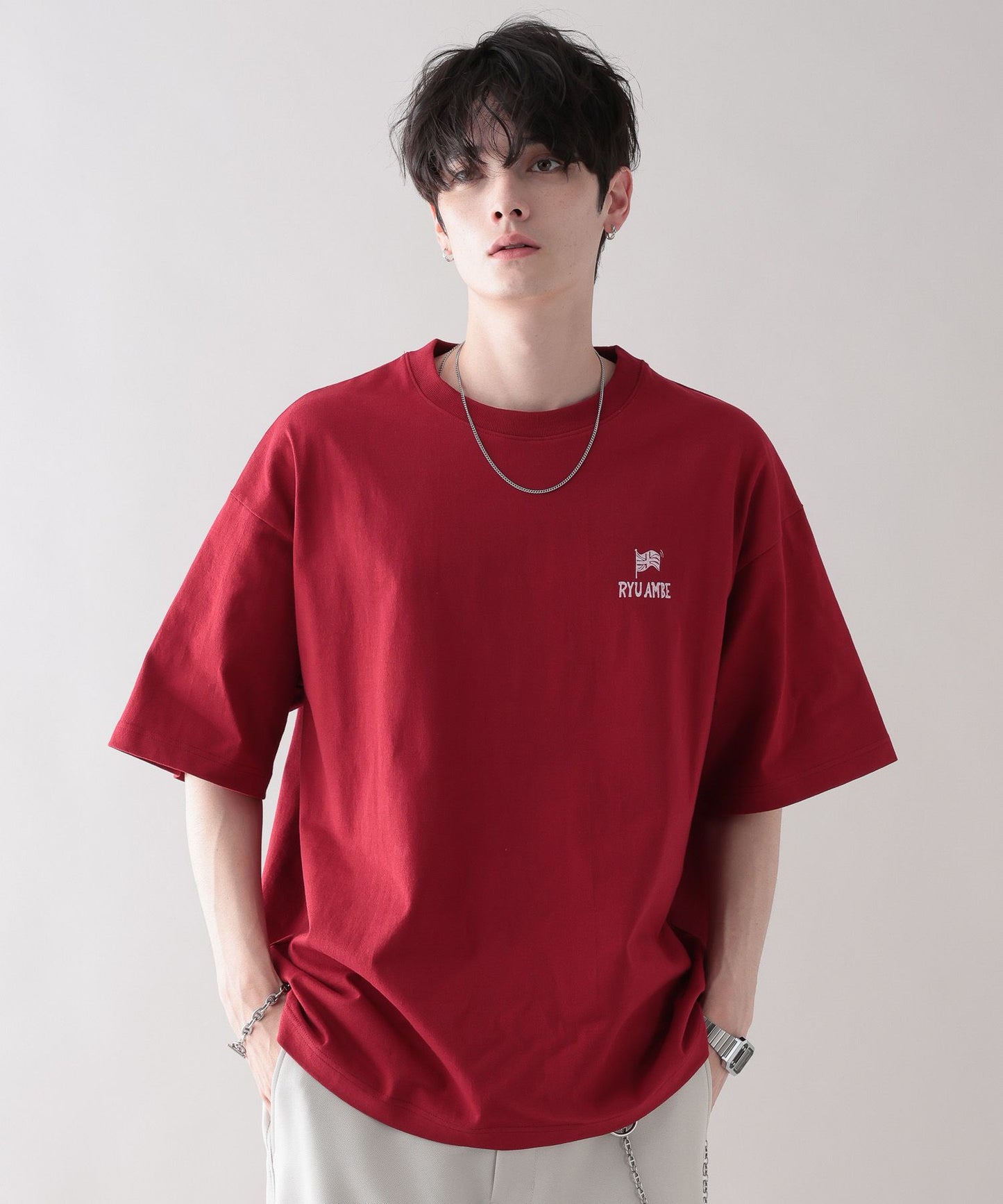 【RAGEBLUE】Ryu Ambe聯名插畫印花T恤 短T