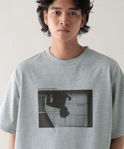 【RAGEBLUE】接觸冷感｜HIGH COOL 單色照片印花 T恤 短T