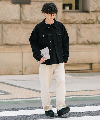 【Rocky Monroe】復古感寬鬆版 3rd Type 牛仔外套